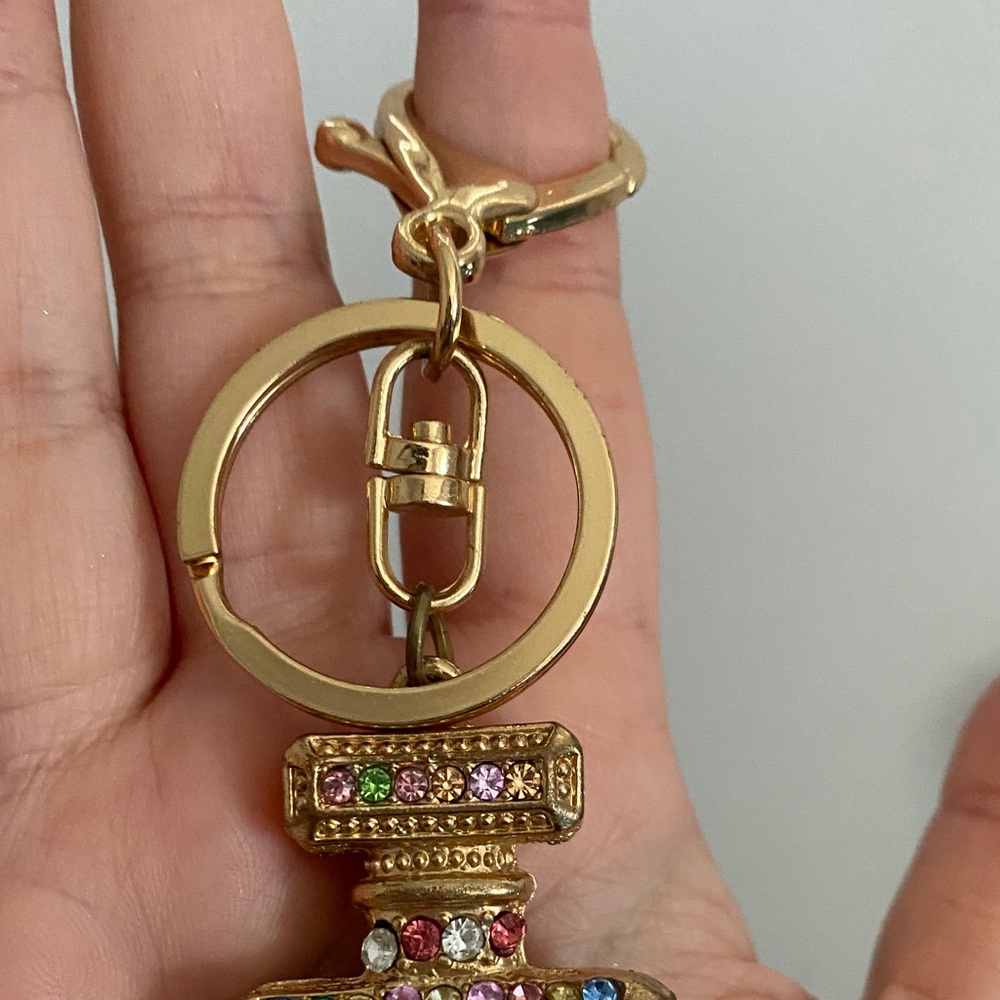 Gold Multicolor Key & Card Holder - Picture 3 of 4